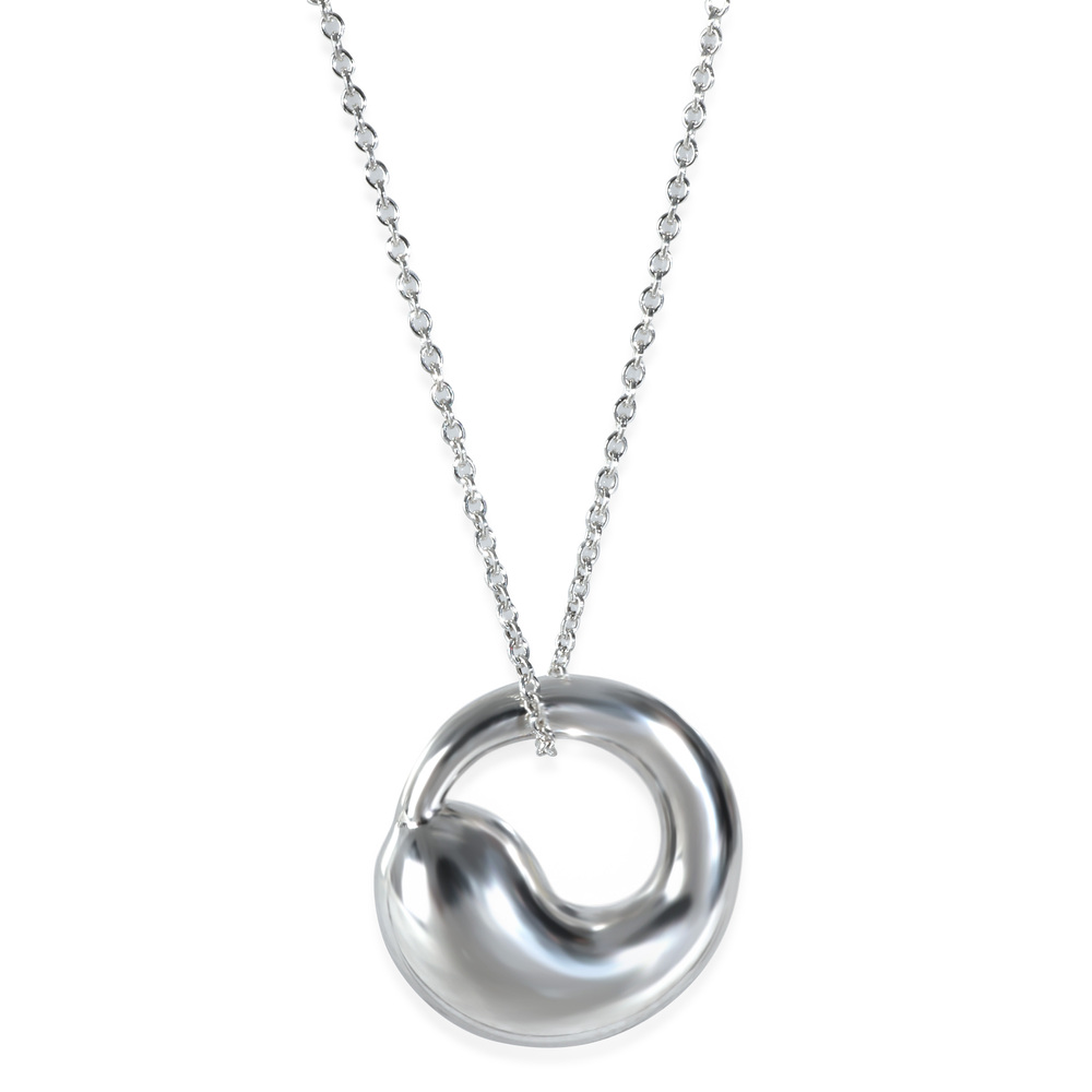 Tiffany & Co. Sterling Silver Elsa Peretti Eternal Circle Pendant